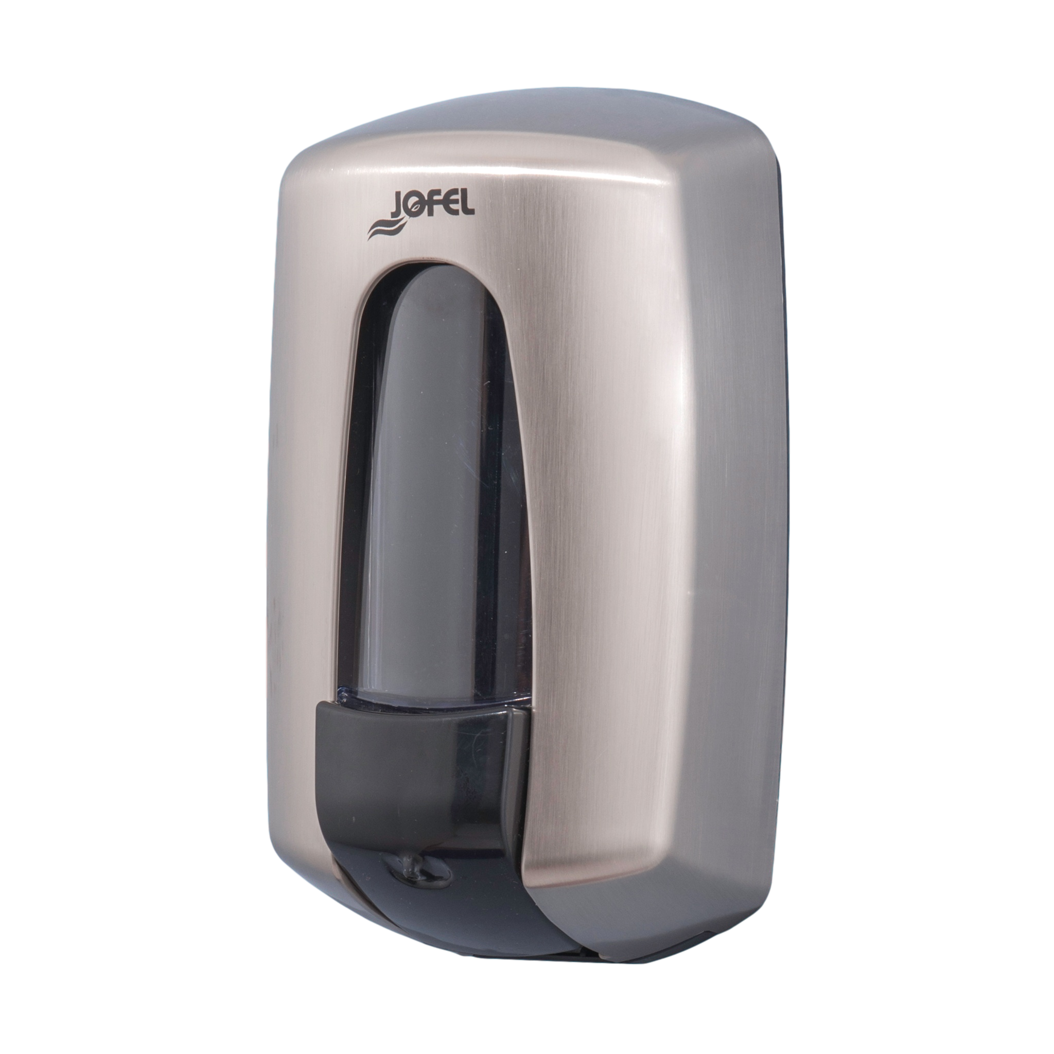 Dozator-za-tecni-sapun-Niklovani.png Jofel - Dozator tečnog sapuna 900ml - Niklovani - Image 1