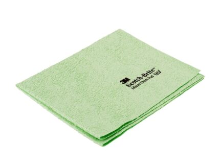 3M™ Scotch-Brite™ Micro Duett Wipes, Green, 350 mm x 400 mm PVA