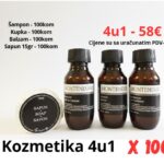Hotelska kolekcija 4u1 - Šampon/Kupka/Balzam/Sapun x100
