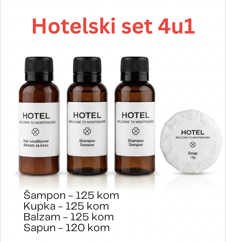 Screenshot Hotelska kolekcija 4u1 - 495 komada - Slika 1