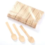 Drvena kašika mala za sladoled 100/1