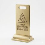 Tabla upozorenja - Metal - Klizav pod